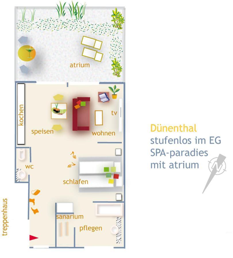 De Luxe Suite Duenenthal Norderney Kültér fotó